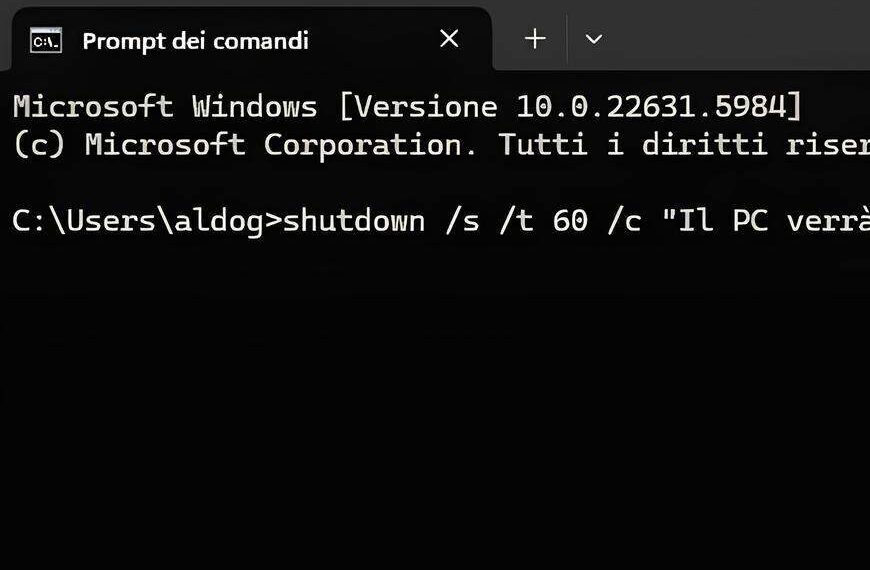 La Verità sul Comando Shutdown: Funzioni Segrete e Opzioni Avanzate che Devi Sapere