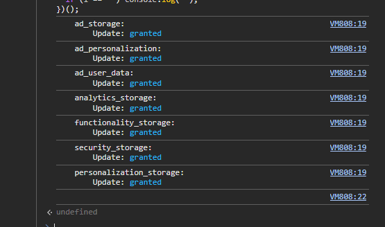 Verificare Google Consent Mode