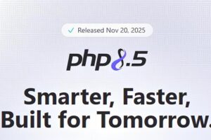 Novità PHP 8.5 e differenze con PHP 8.4