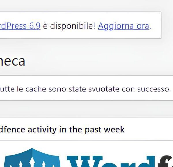 Nascondere le notifiche di aggiornamento del core WordPress nell’area admin